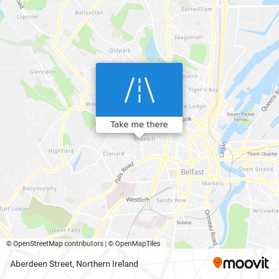 Aberdeen Street map