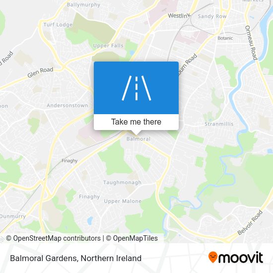 Balmoral Gardens map