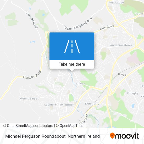 Michael Ferguson Roundabout map