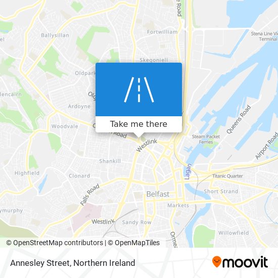 Annesley Street map