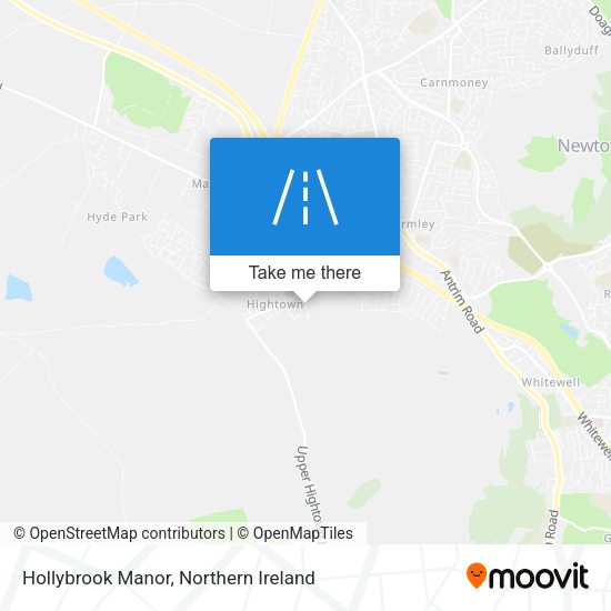 Hollybrook Manor map