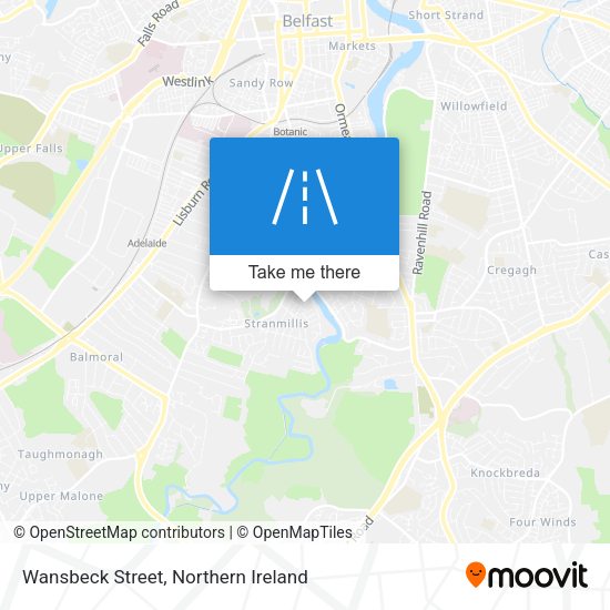 Wansbeck Street map