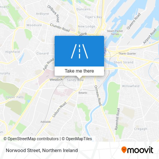 Norwood Street map