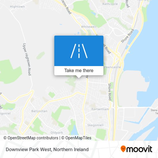 Downview Park West map