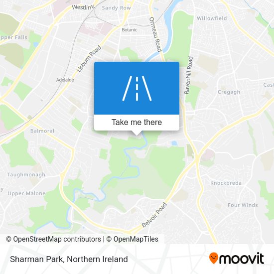 Sharman Park map