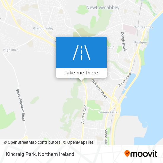 Kincraig Park map