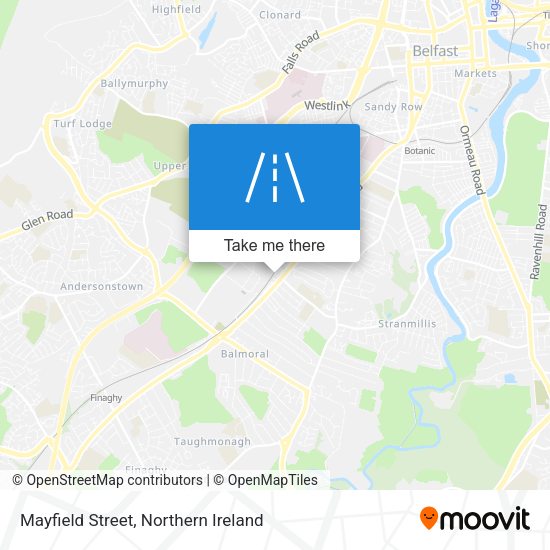 Mayfield Street map