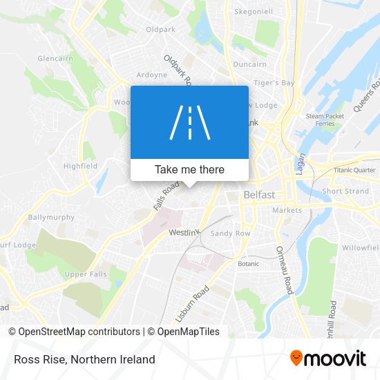 Ross Rise map