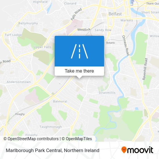 Marlborough Park Central map