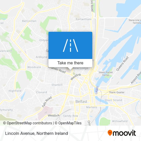 Lincoln Avenue map