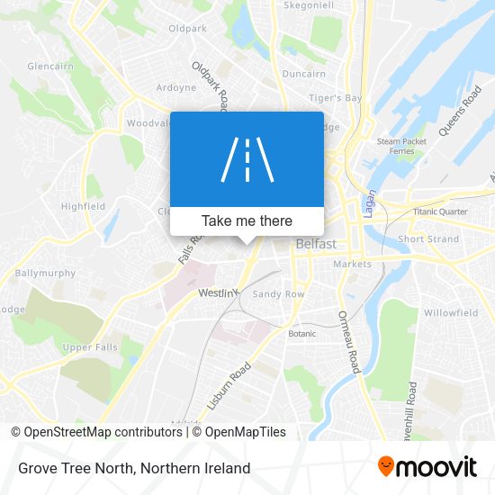 Grove Tree North map