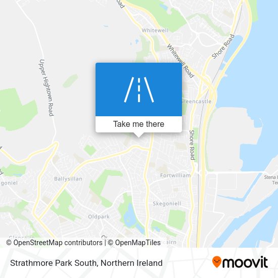 Strathmore Park South map