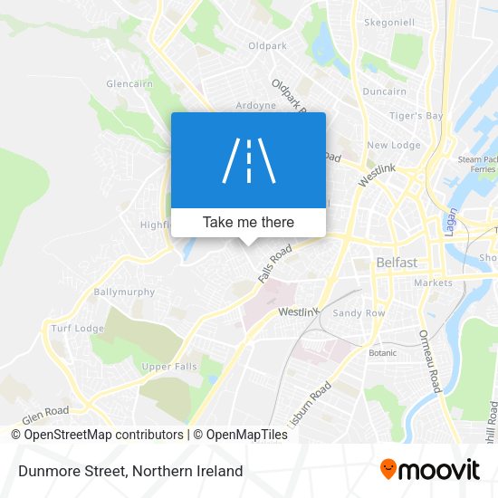 Dunmore Street map