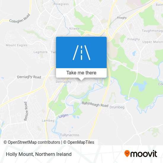 Holly Mount map