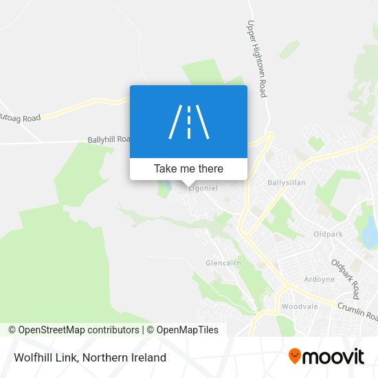 Wolfhill Link map