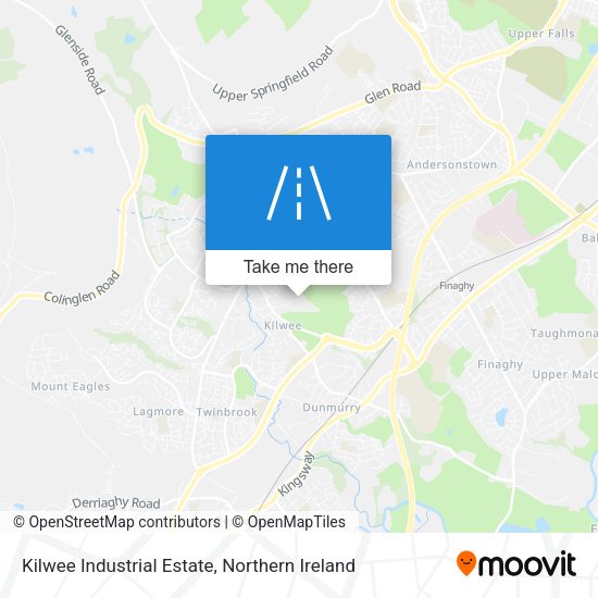 Kilwee Industrial Estate map