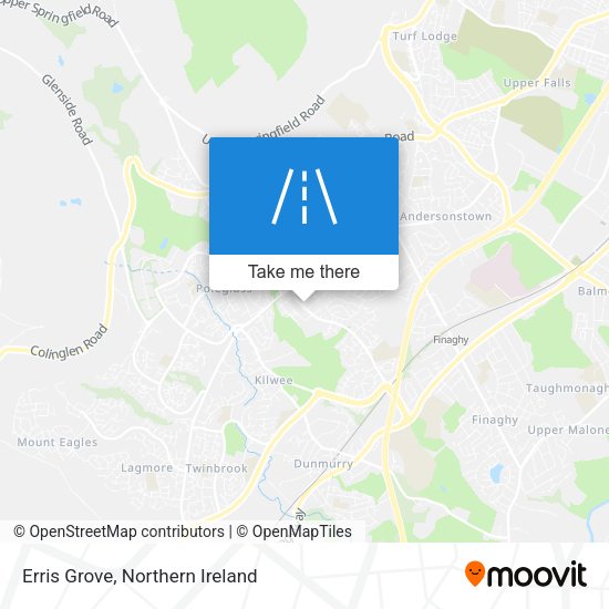 Erris Grove map