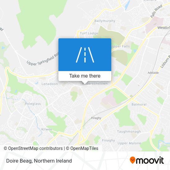 Doire Beag map