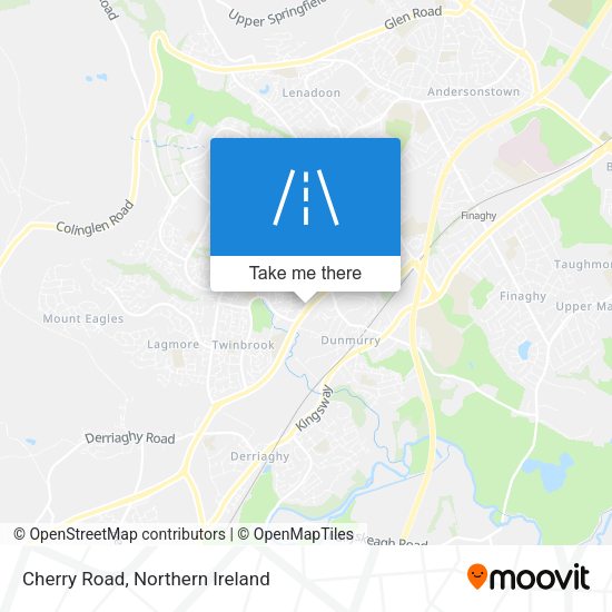 Cherry Road map