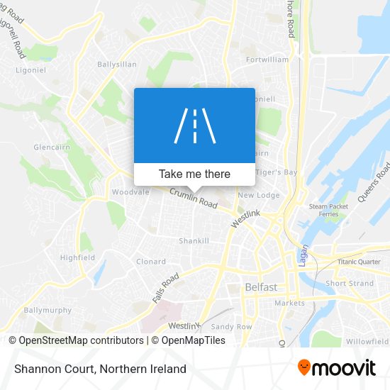 Shannon Court map