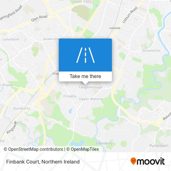 Finbank Court map
