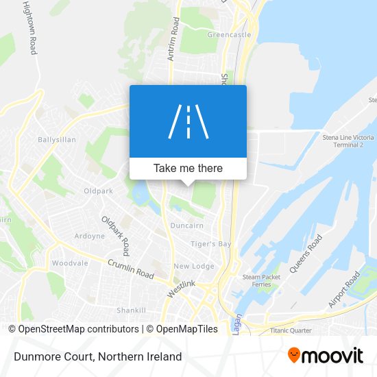 Dunmore Court map