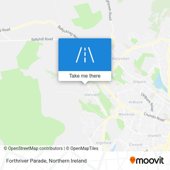 Forthriver Parade map