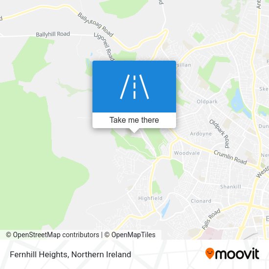 Fernhill Heights map