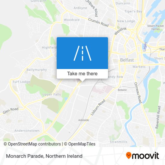 Monarch Parade map
