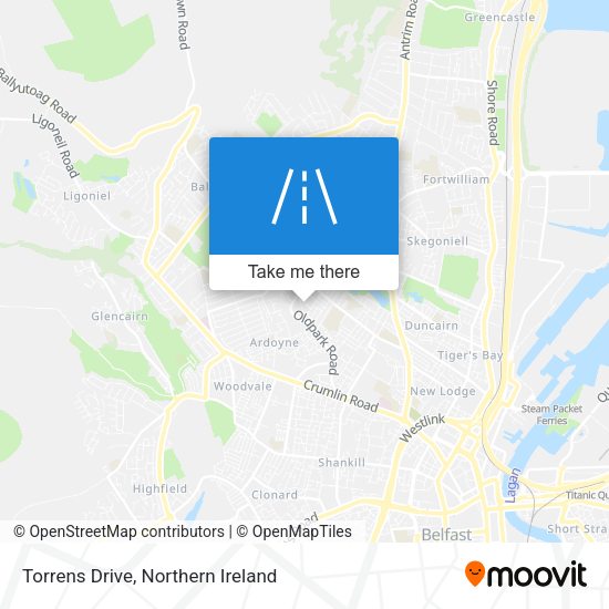 Torrens Drive map