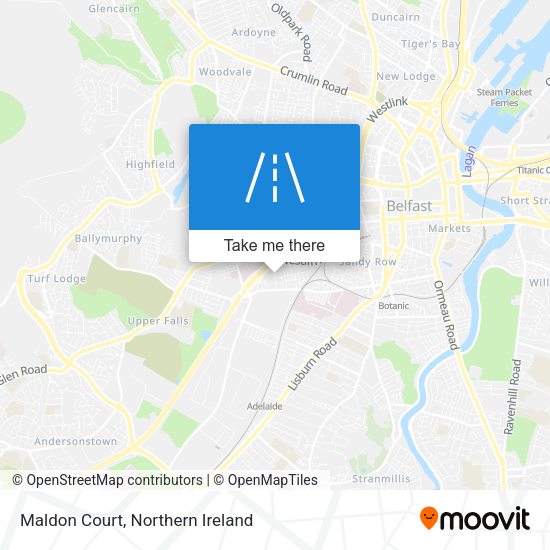 Maldon Court map
