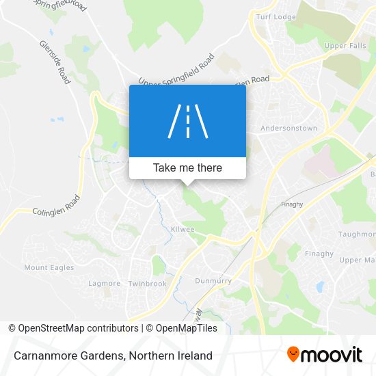 Carnanmore Gardens map