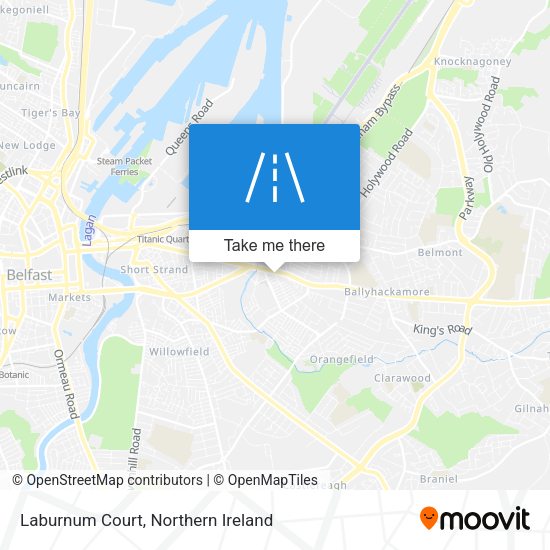 Laburnum Court map