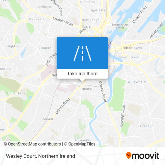 Wesley Court map