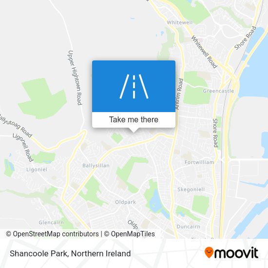 Shancoole Park map