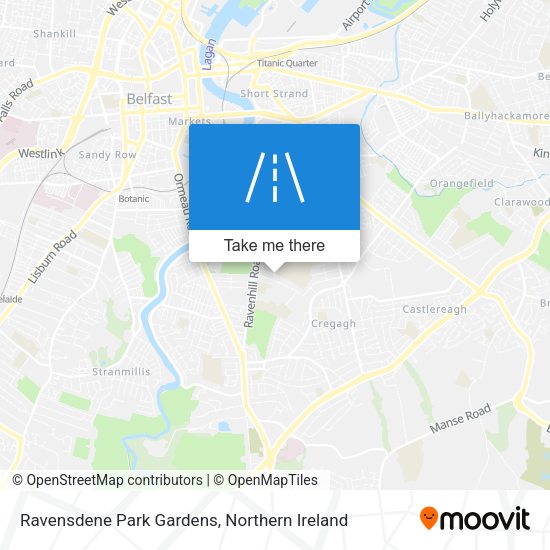 Ravensdene Park Gardens map