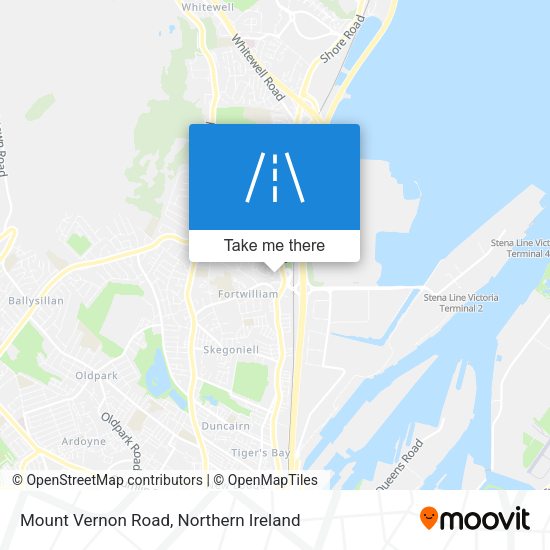 Mount Vernon Road map