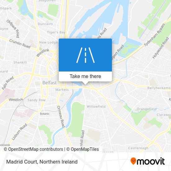 Madrid Court map