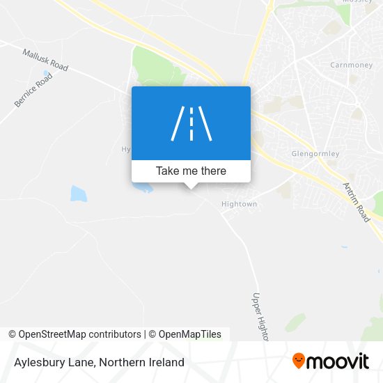 Aylesbury Lane map