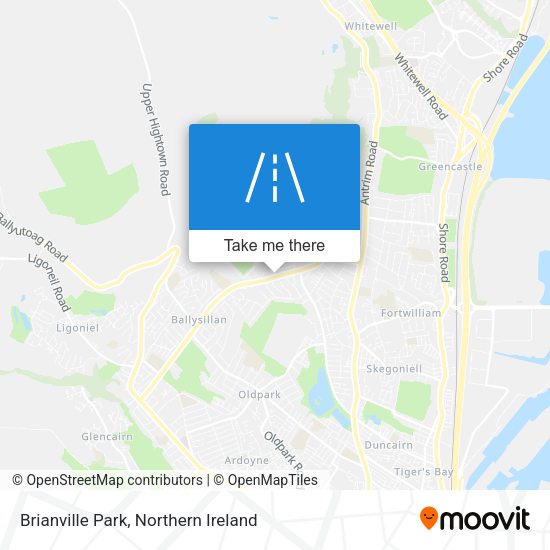 Brianville Park map