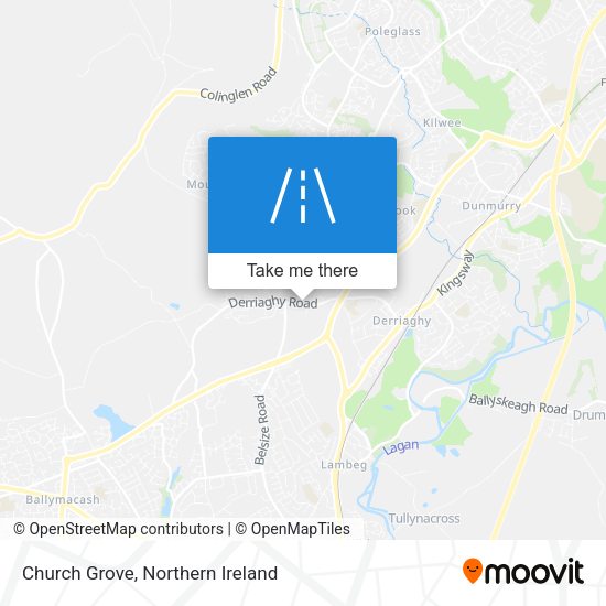 Church Grove map