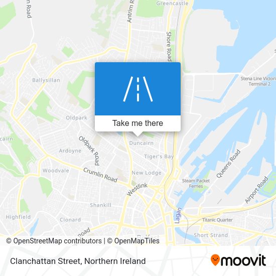 Clanchattan Street map