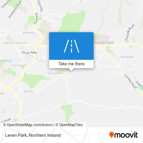 Leven Park map