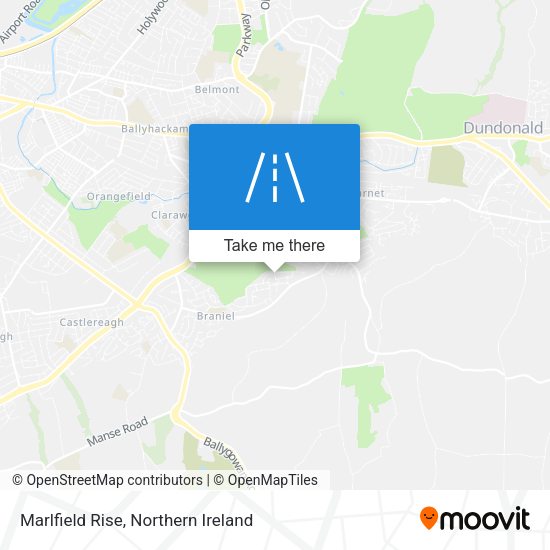 Marlfield Rise map