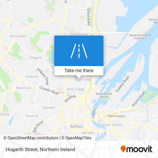 Hogarth Street map