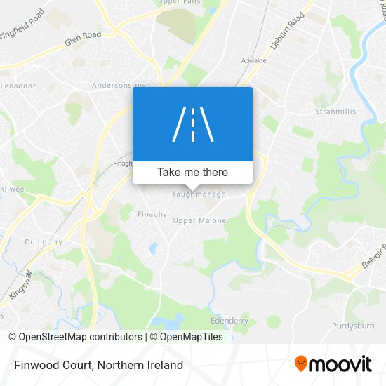 Finwood Court map