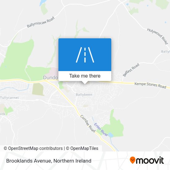 Brooklands Avenue map