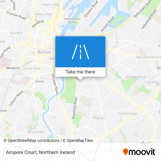 Ampere Court map