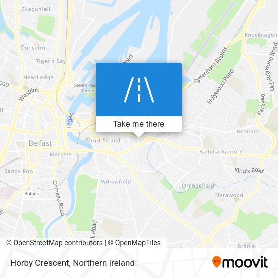 Horby Crescent map