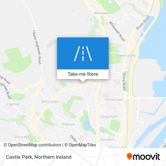 Castle Park map